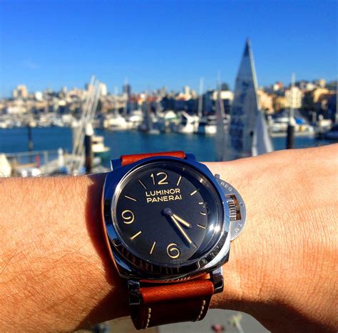 panerai 372 wrist shot|Panerai PAM 372 Review Preview.